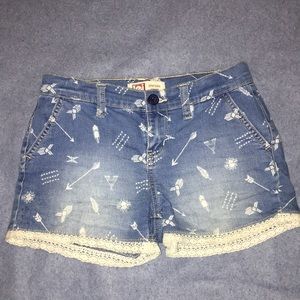 Jean shorts